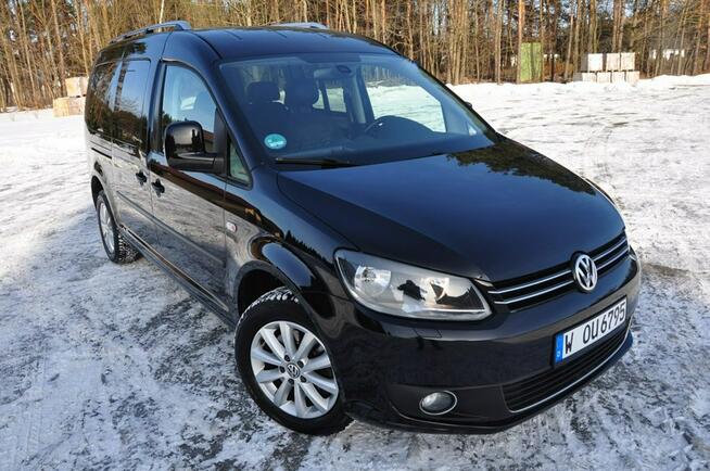 Volkswagen Caddy 2,0 TDI 140KM Lift Long Alufelgi Navi DSG PDC Skóra/Alc. Serwis z DE !