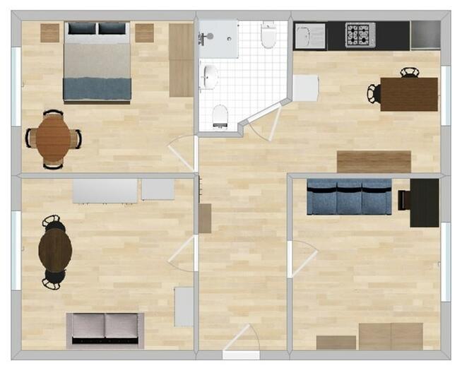 Duży pokój blisko UMCS- Grottgera 9, obok CH Plaza