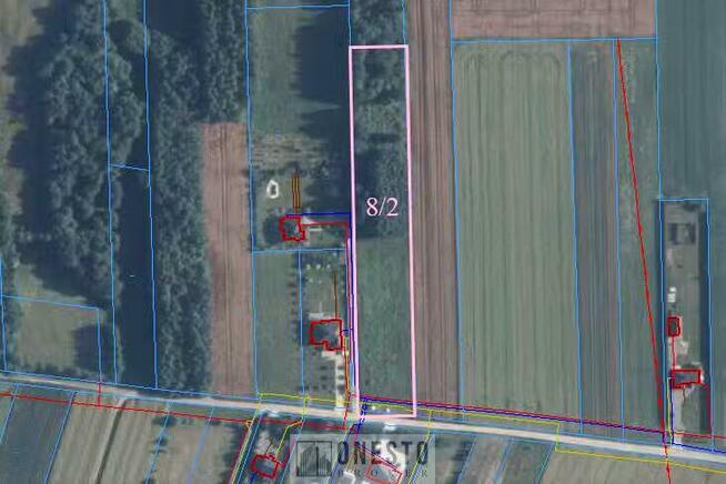 Działka budowlana Podzamcze gm. Łęczna