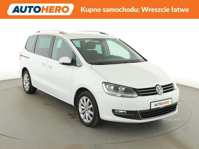 Volkswagen Sharan Highline alcantara 150KM navi grzane fotele climatronic hak tempomat