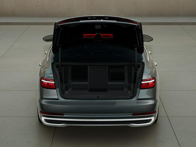 Audi A8 Lang_OśSkrętna_Masaże_Wentylacja_HeadUp_Panorama_B&O_Webasto_Dociągi_