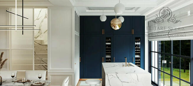 Wyjątkowy dom z ogrodem, garażem w wysokim standardzie. wykończenia architektury