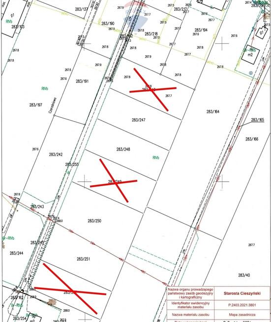Działka budowlana w Zaborzu
