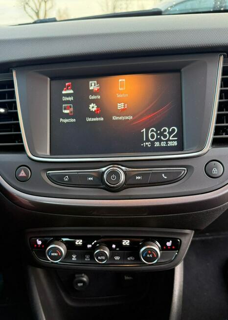 Opel Crossland X 1.2 T 130 km podgrzewana Kierownica Fotele 55 tyś przebieg