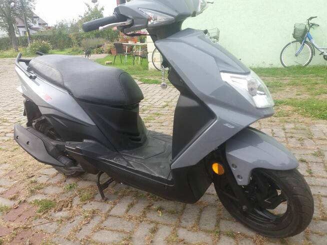 Sprzedam Skuter Sym50cm 2021 w bardzo dobrym stanie przebieg
