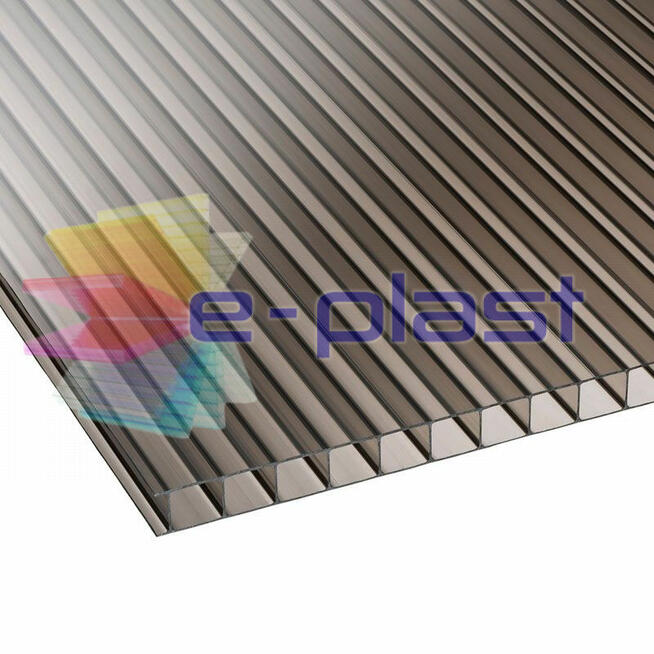 Poliwęglan komorowy zestaw na zadaszenie 10mm 4000x6300mm