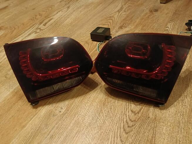 Lampy tył LED dymione golf 6 depo komplet