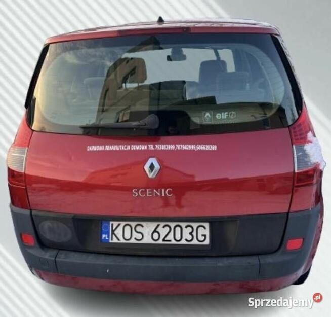 Renault Scenic II 2.0 Scen 2005 2,0 automat 86tys przebiegu!