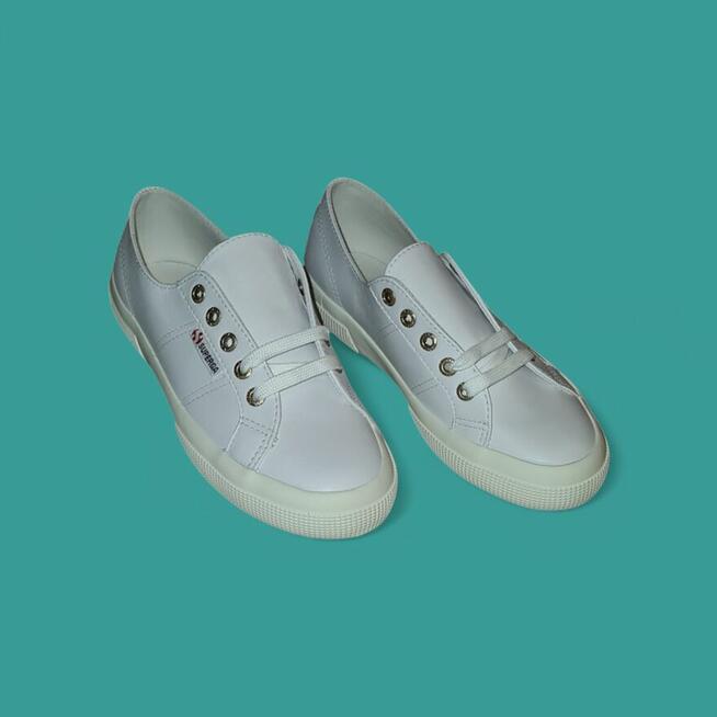 Superga Org Buty Skóra Naturalna Rozm 37