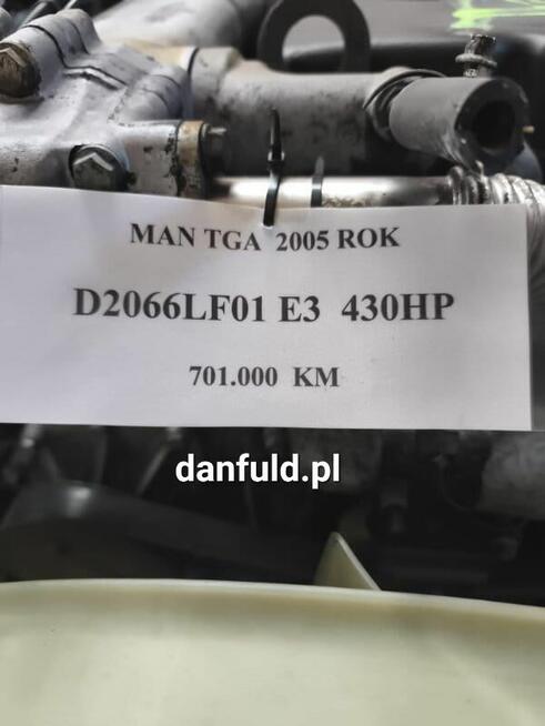 Silnik kompletny MAN D2066LF01