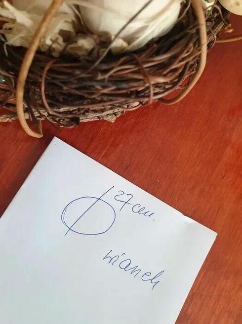 Wianuszek wielkanocny z jajkami