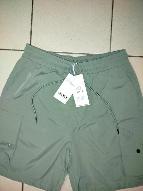 Nowe Spodenki męskie bojówki rozmiar XL + gratis Polecam