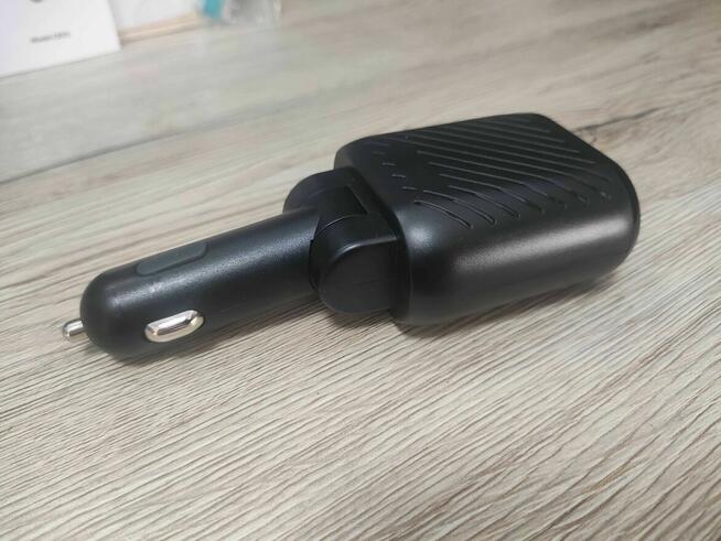 Ładowarka Rozdzielacz Gniazda Zapalniczki USB-C samochodowa