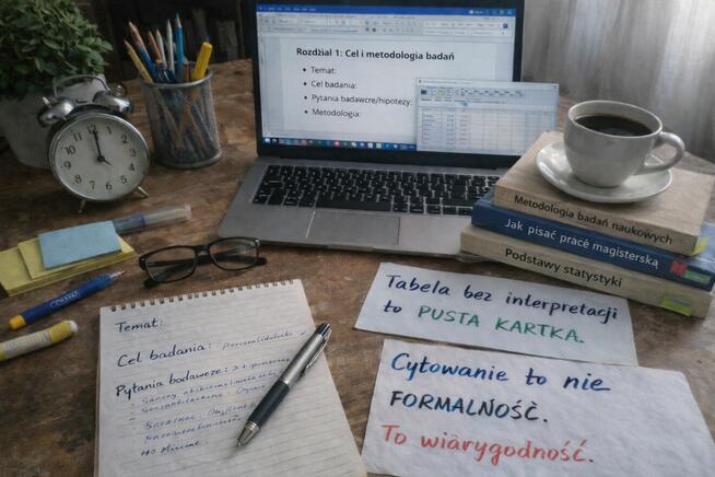Pisanie pracy magisterskiej/licencjackiej/inżynierskiej