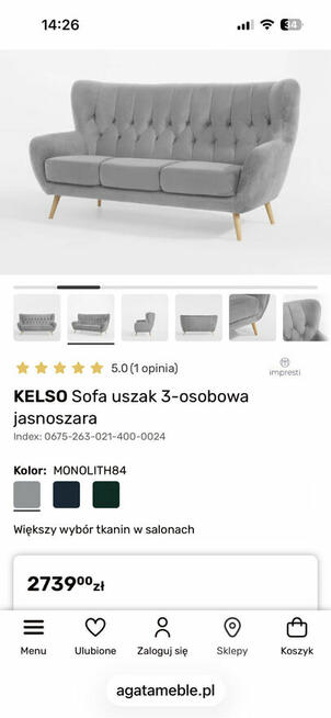 Kanapa jak nowa - sprzedam