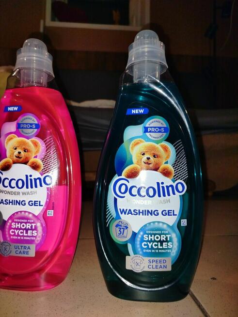 NOWE Żele do prania Coccolino i lakiery do włosów NIUQI