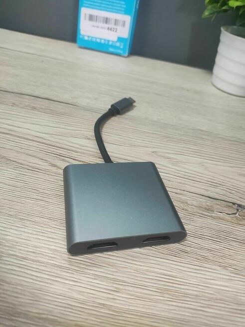 Konwerter Przejściówka Hub USB-C HDMI do Telefonu Telewizora