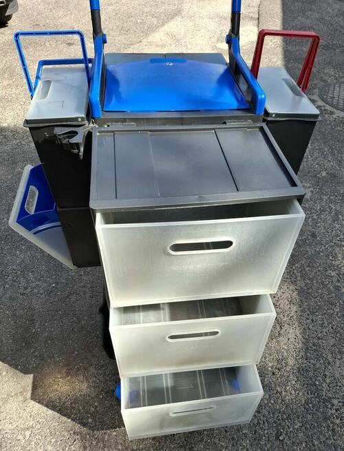 Polecam Mocne Regały Aluminiowe 3 Kpl. Prod. Dania