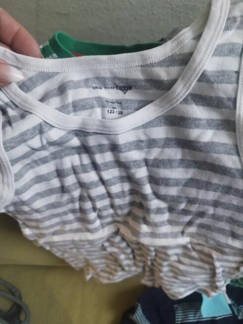 Ubranka dla chłopca rozmiar 122