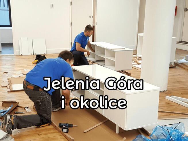 Składanie mebli z paczek. IKEA, BRW i inne. Szybkie terminy