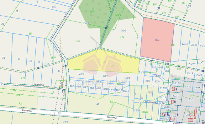 Działka inwestycyjna Mierzyno gm. Gniewino,