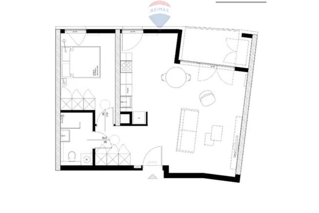 Mokotów | 55 m² | 2 pokoje z potencjałem 3.