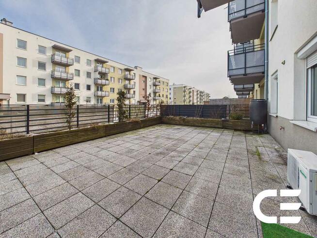 2 pokoje 41 m² | parter | taras 45 m² | garaż |