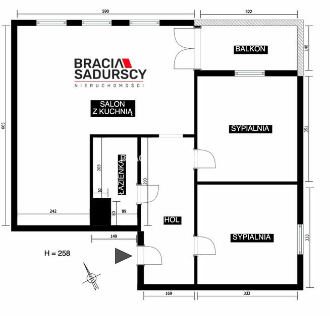 Mieszkanie Kraków Bronowice, Bronowice Małe, Bartosza Głowackiego