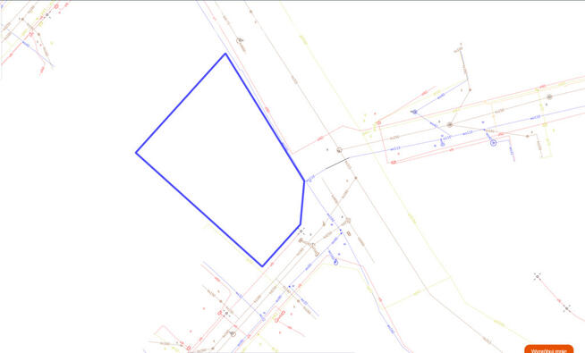 Działka budowlana z pełnym uzbrojeniem