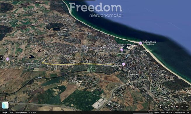 Działka budowlana z pełnym uzbrojeniem