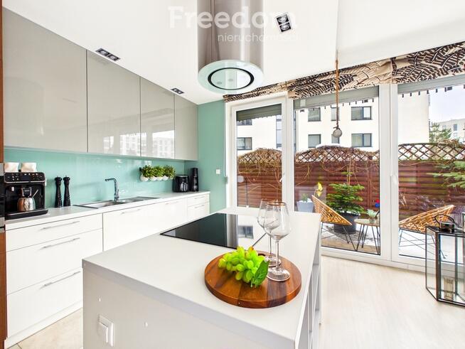 Komfortowe mieszkanie z ogródkiem. Tęczowy Las