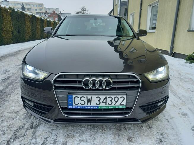 Audi A4 2.0Tdi CR 6-Bieg Sedan Lift 2xLedy Bi-Xenony Navi Zadbana Zarejestrow.