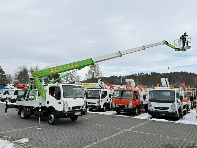 Nissan Cabstar Zwyżka Podnośnik Koszowy PALFINGER P210 BK Wysokość Podnoszenia 21m P7