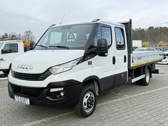 Iveco Daily 50C18 V poj.3,0 35C18 (Kat.B lub C) Brygadówka Doka 7 osób Skrzynia wywrotka