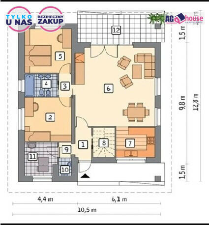 Dom Starzyński Dwór gm. Puck, Długa