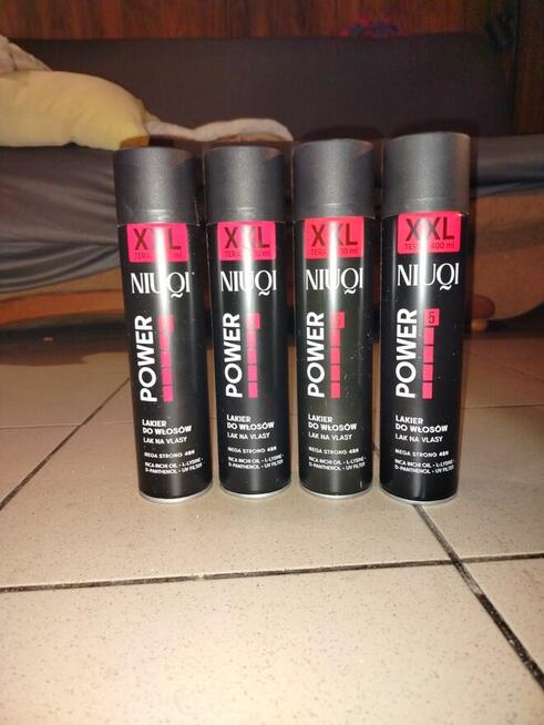 NOWE Żele do prania Coccolino i lakiery do włosów NIUQI