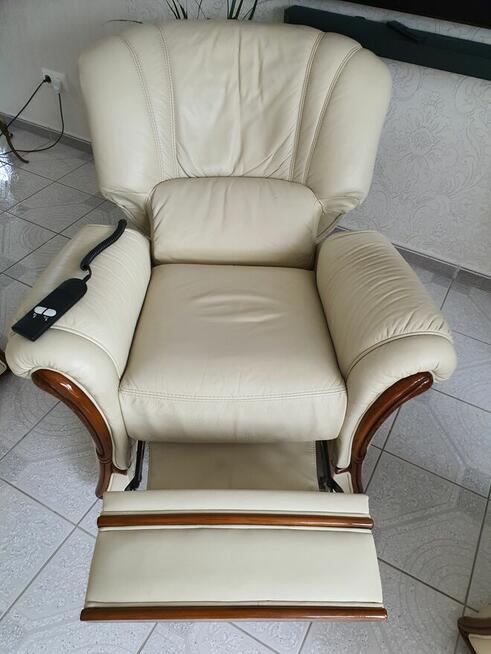 SPRZEDAM Wypoczynek skórzany