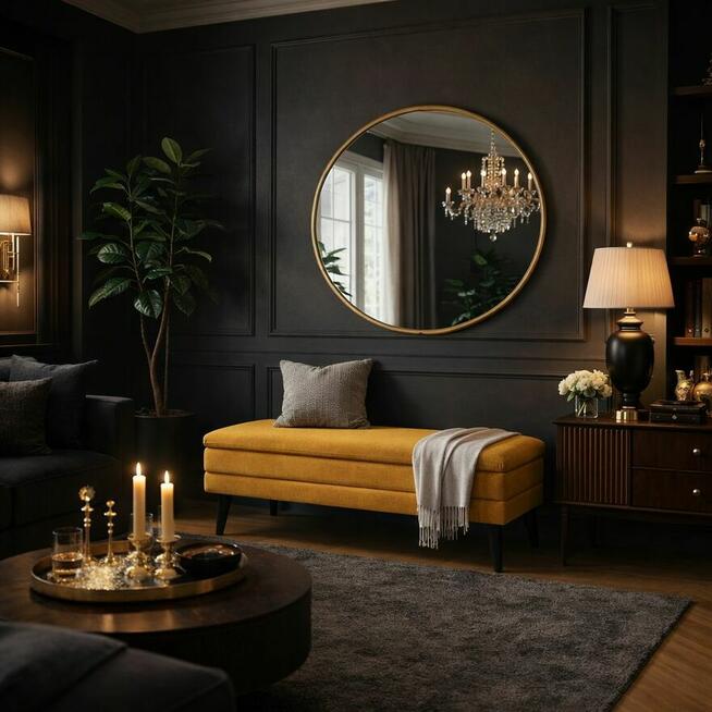 Ławka tapicerowana ze schowkiem | Kolekcja GG-1