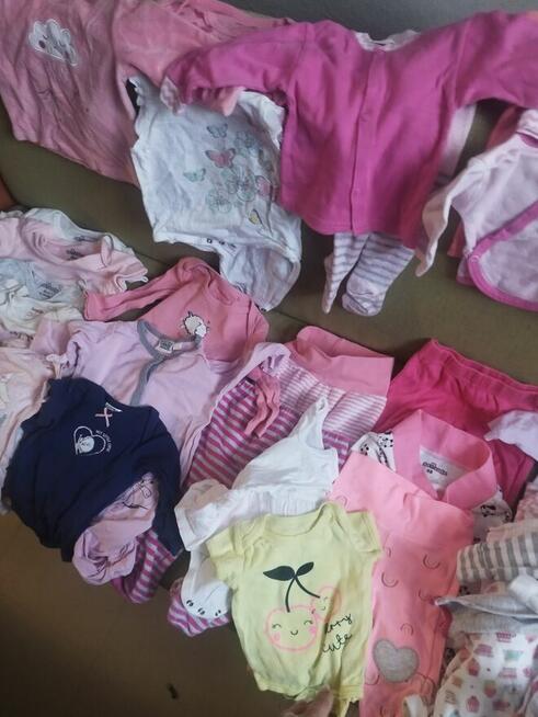 Duża paczka 59 sztuk ubranek