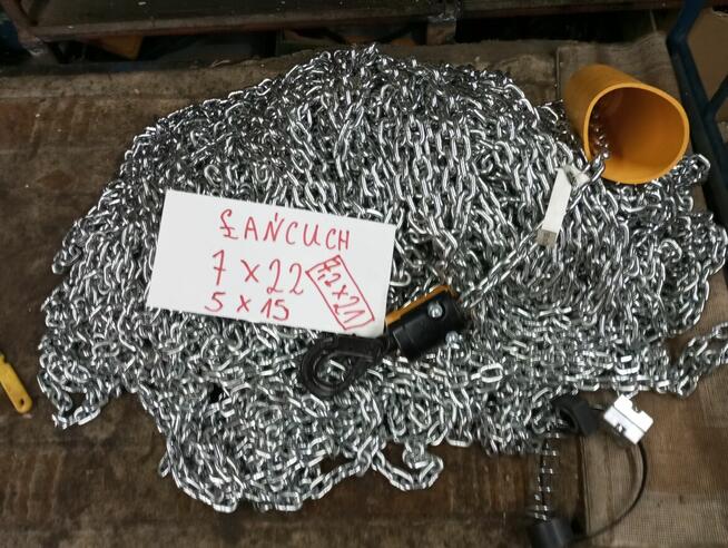 Łańcuchy do wciągarek