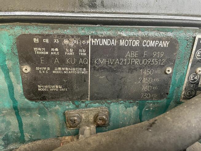 Hyundai Pony Cena tylko na niedzielę 1500zł