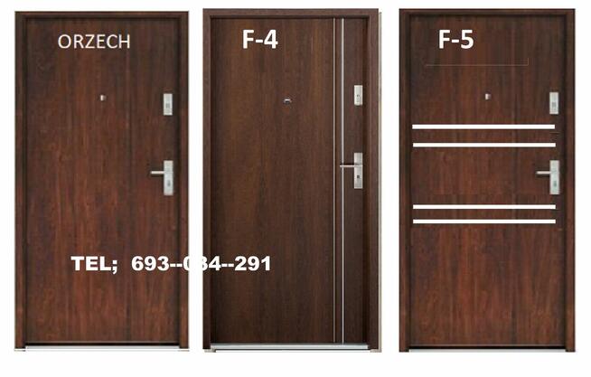 Drzwi zewnętrzne wejściowe do mieszkania antywłamaniowe