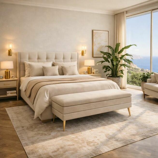 Ławka tapicerowana ze schowkiem | Kolekcja GG-1