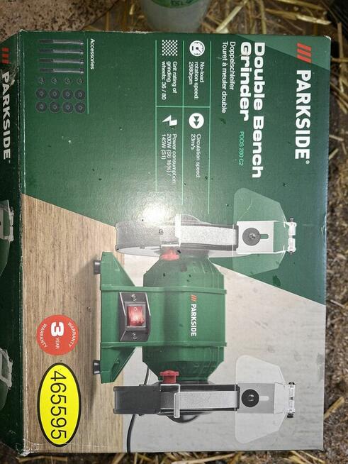 Sprzedam szlifierke stolowa parkside