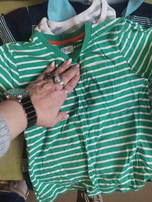 Ubranka dla chłopca rozmiar 122