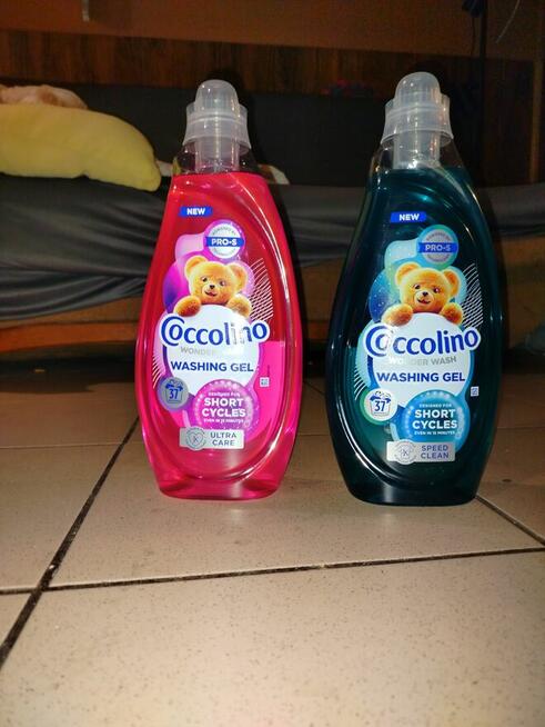NOWE Żele do prania Coccolino i lakiery do włosów NIUQI