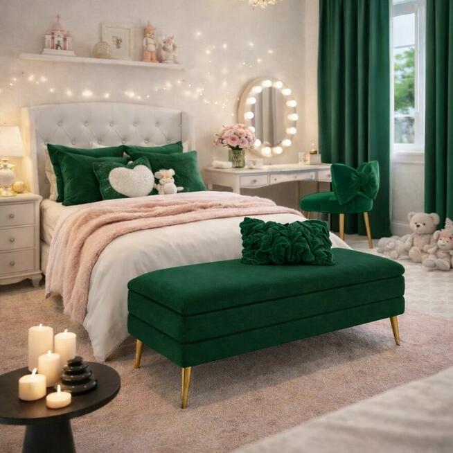 Ławka tapicerowana ze schowkiem | Kolekcja GG-1