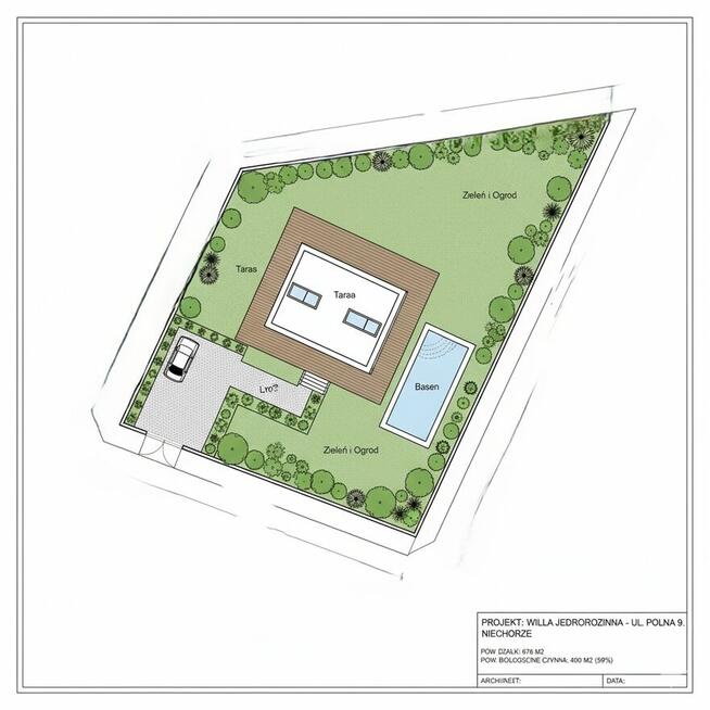 Wyjątkowa działka w Niechorzu–500m od plaży i latarni