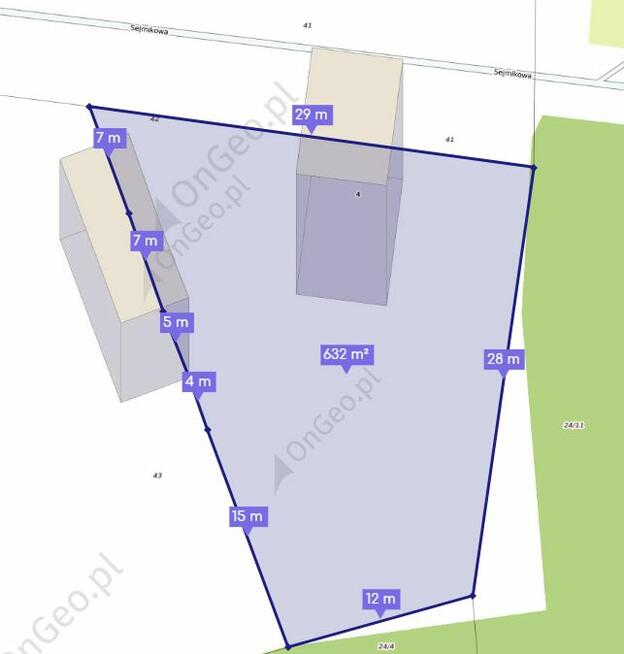 Sprzedam działkę budowlaną