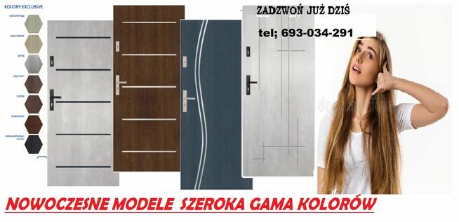 Drzwi zewnętrzne wejściowe do mieszkania antywłamaniowe